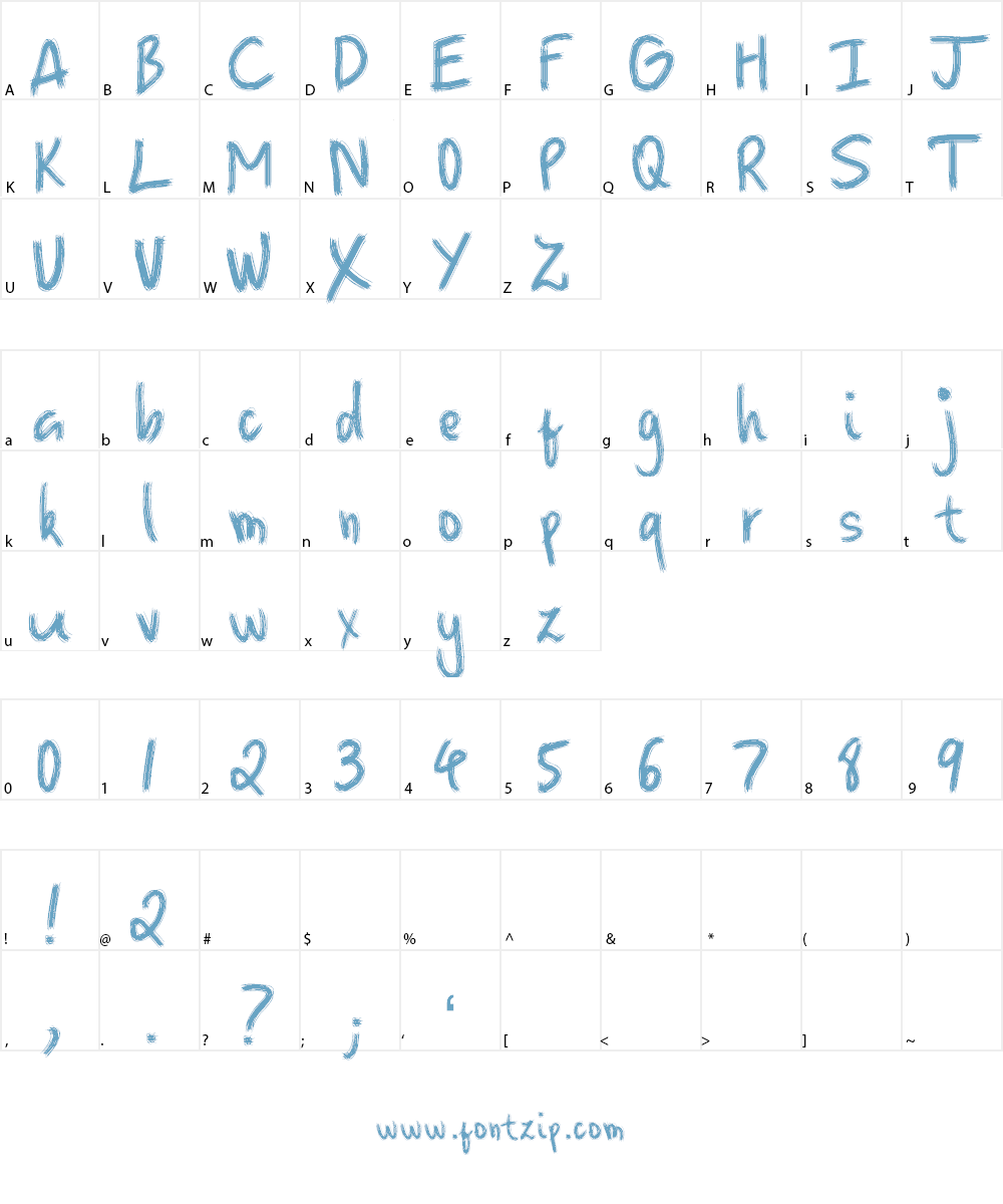 Erase Old Year Font Character